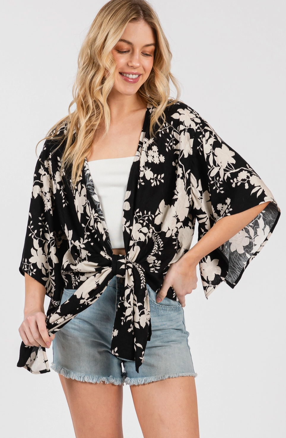 Megan Tie Top