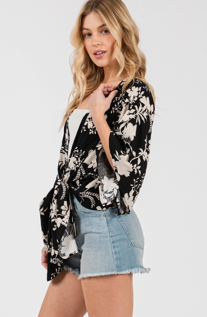 Megan Tie Top