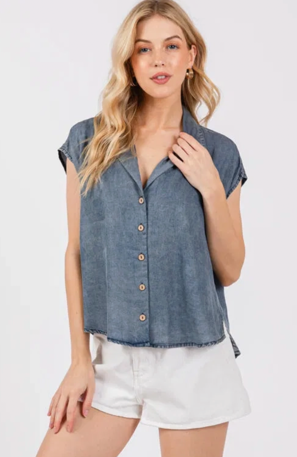 Lucy Button Down Top