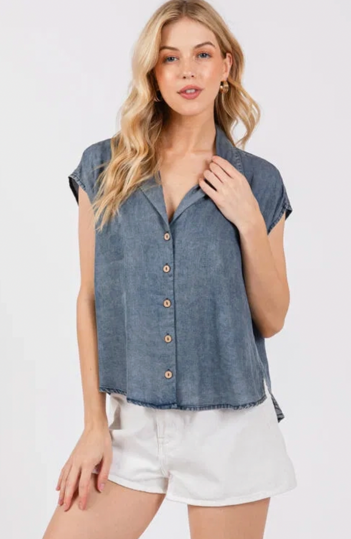 Lucy Button Down Top