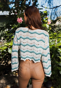 Linelly Crochet Top