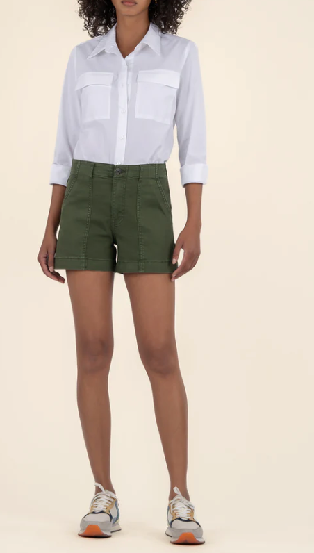 Jane High Rise Short - Olive