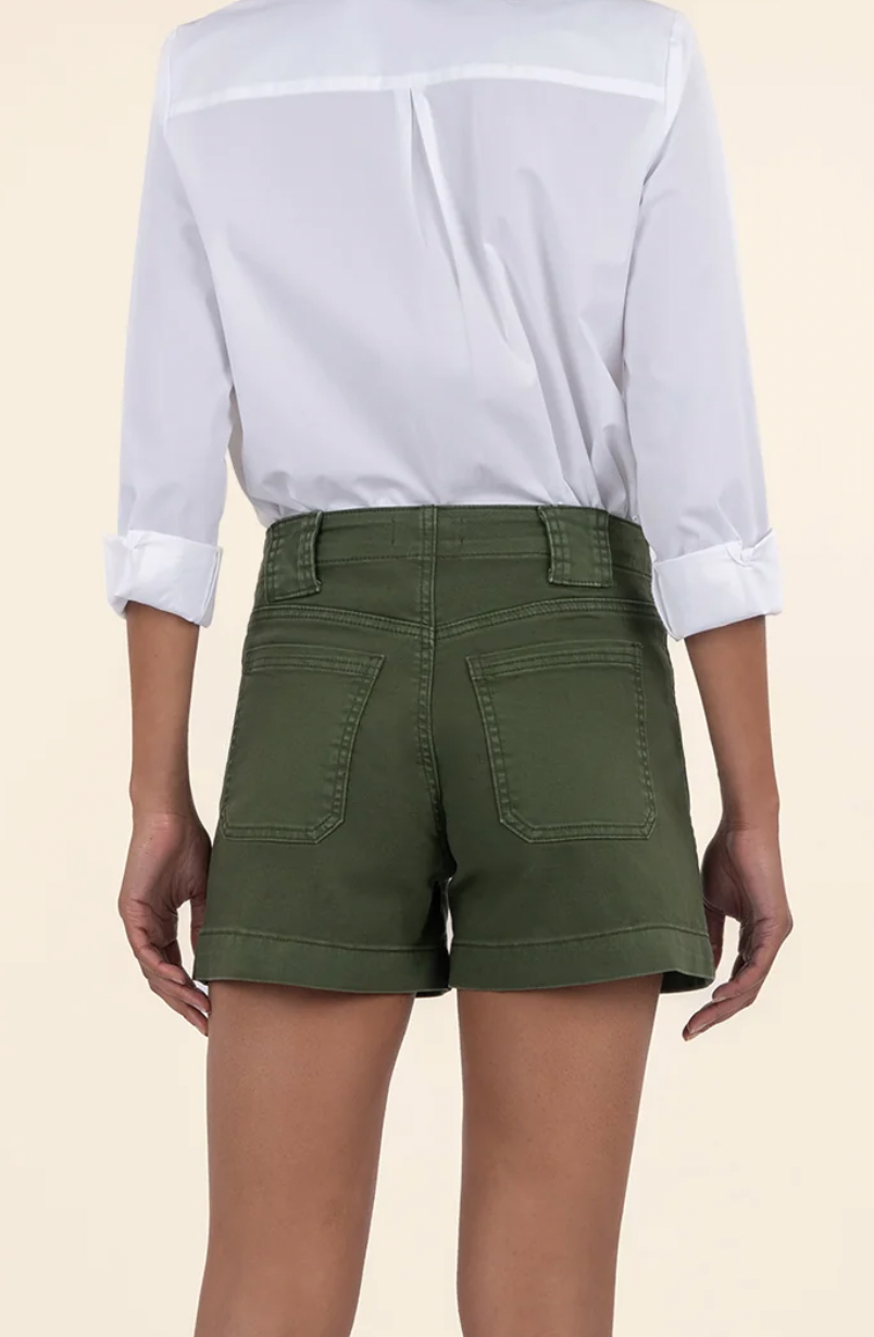Jane High Rise Short - Olive