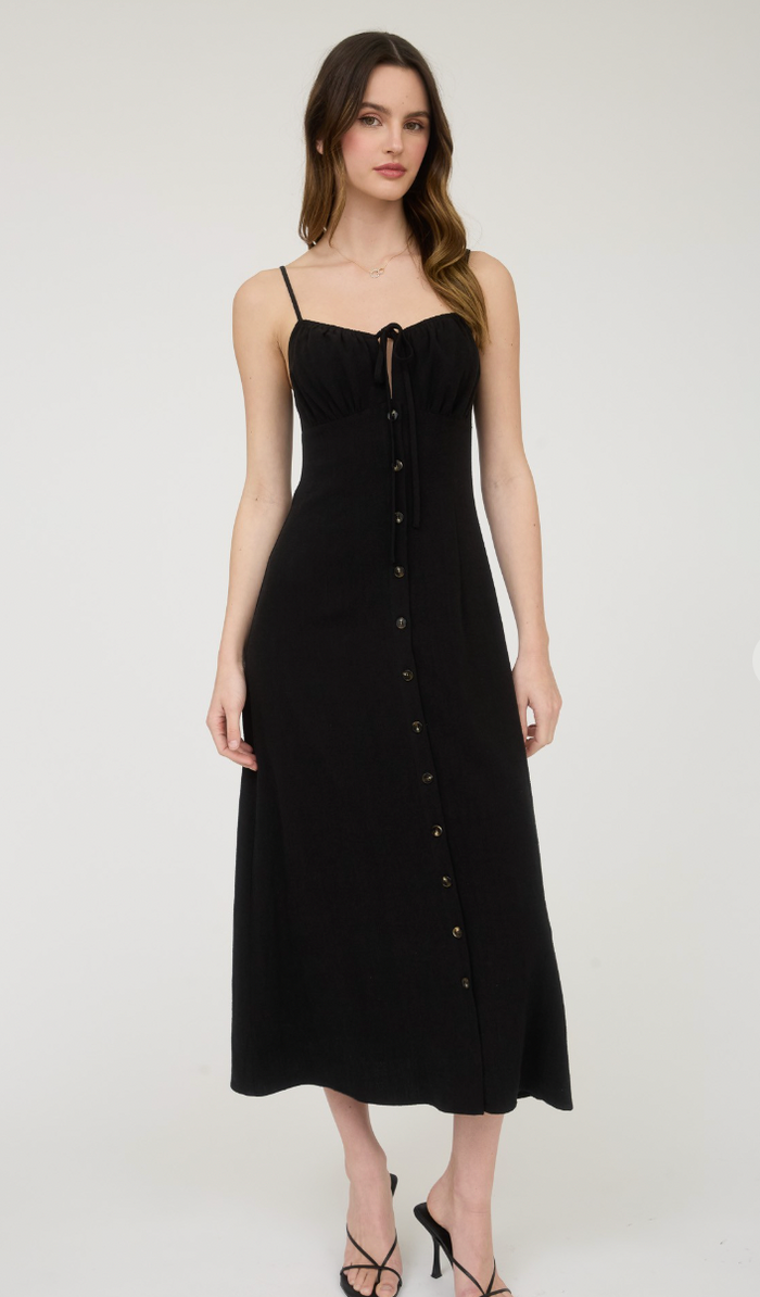 Ditsy Midi Dress