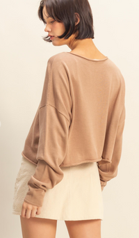 Quinn Sweater - Dark Taupe
