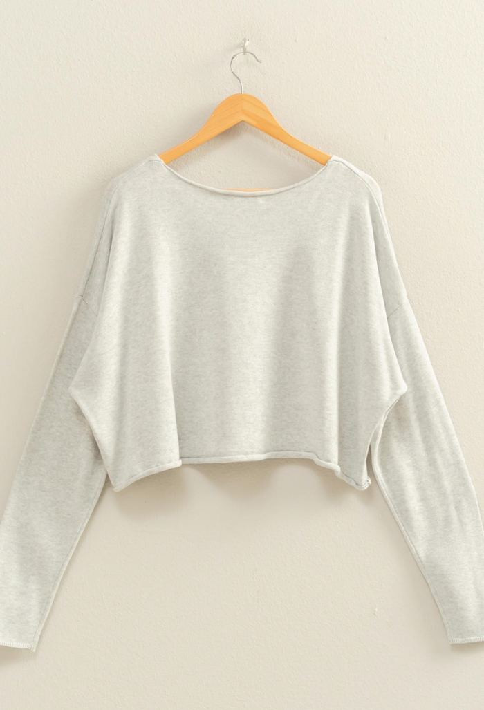 Quinn Sweater - Heather Gray