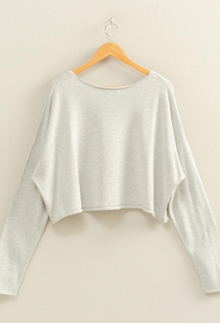 Quinn Sweater - Heather Gray