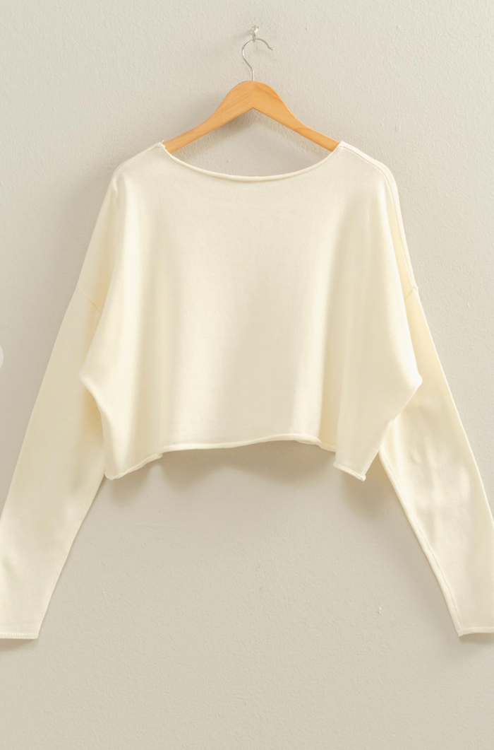 Quinn Sweater - Whip Creme