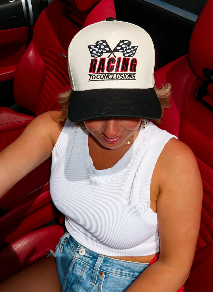 Racing To Conclusions Hat