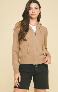 Aleena Zip Up Sweater
