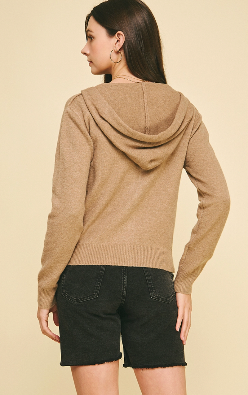 Aleena Zip Up Sweater