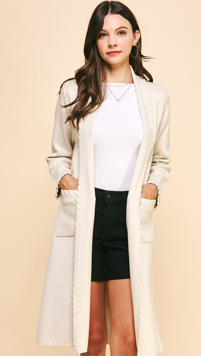Alexia Open Knit Cardigan