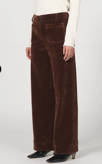 Audrey Wide Leg Corduroy Pant