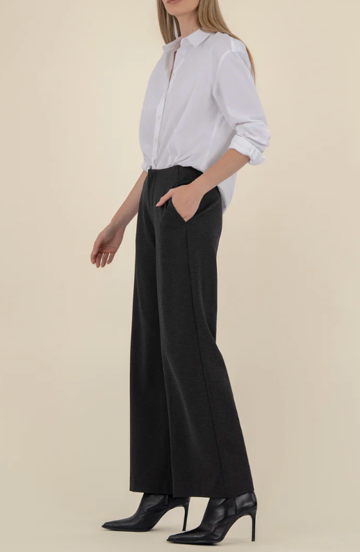 Meg Ponti High Rise Wide Leg Trouser