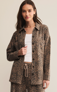 All-Day Shacket- Leopard