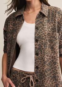 All-Day Shacket- Leopard