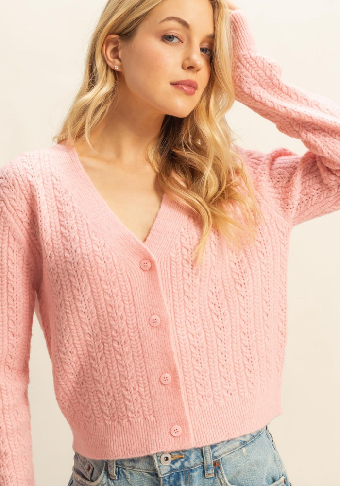 Lily Sweater-Pink