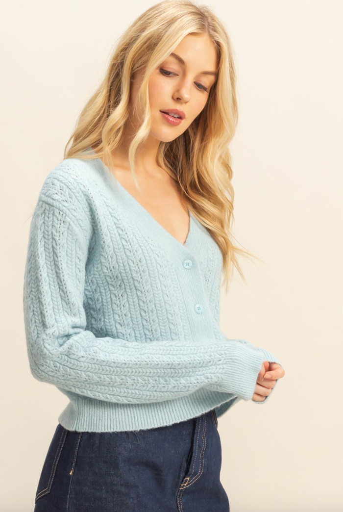 Lily Sweater-Blue