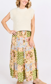 Wake Up Sweater Vest - Cream