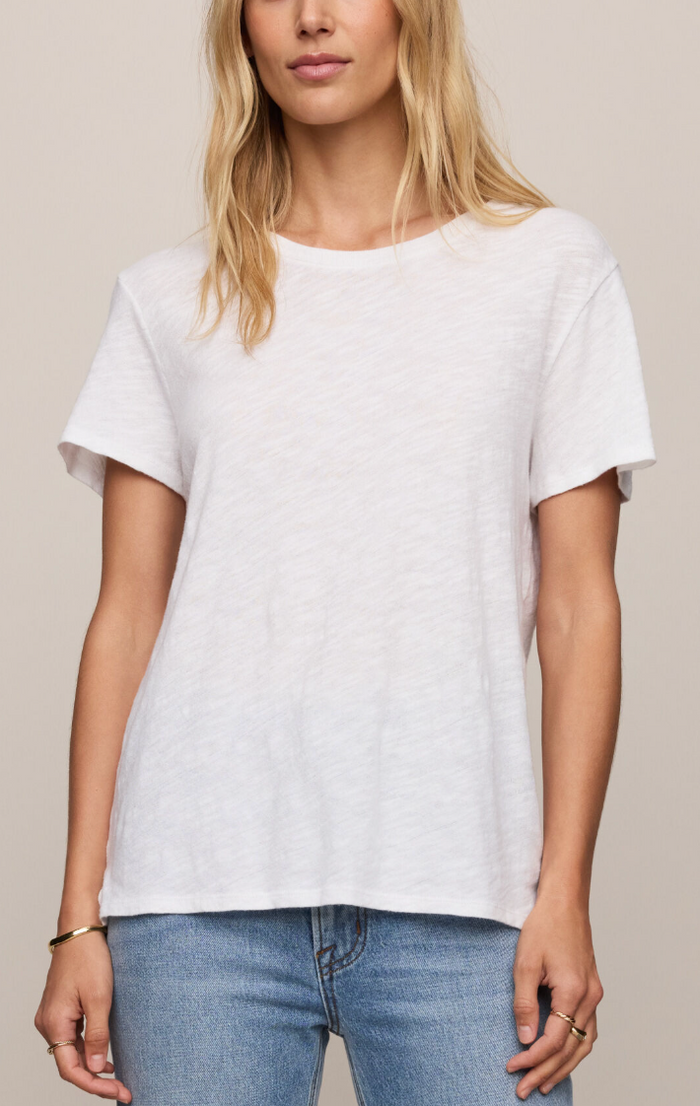Foundation Slub Tee - White