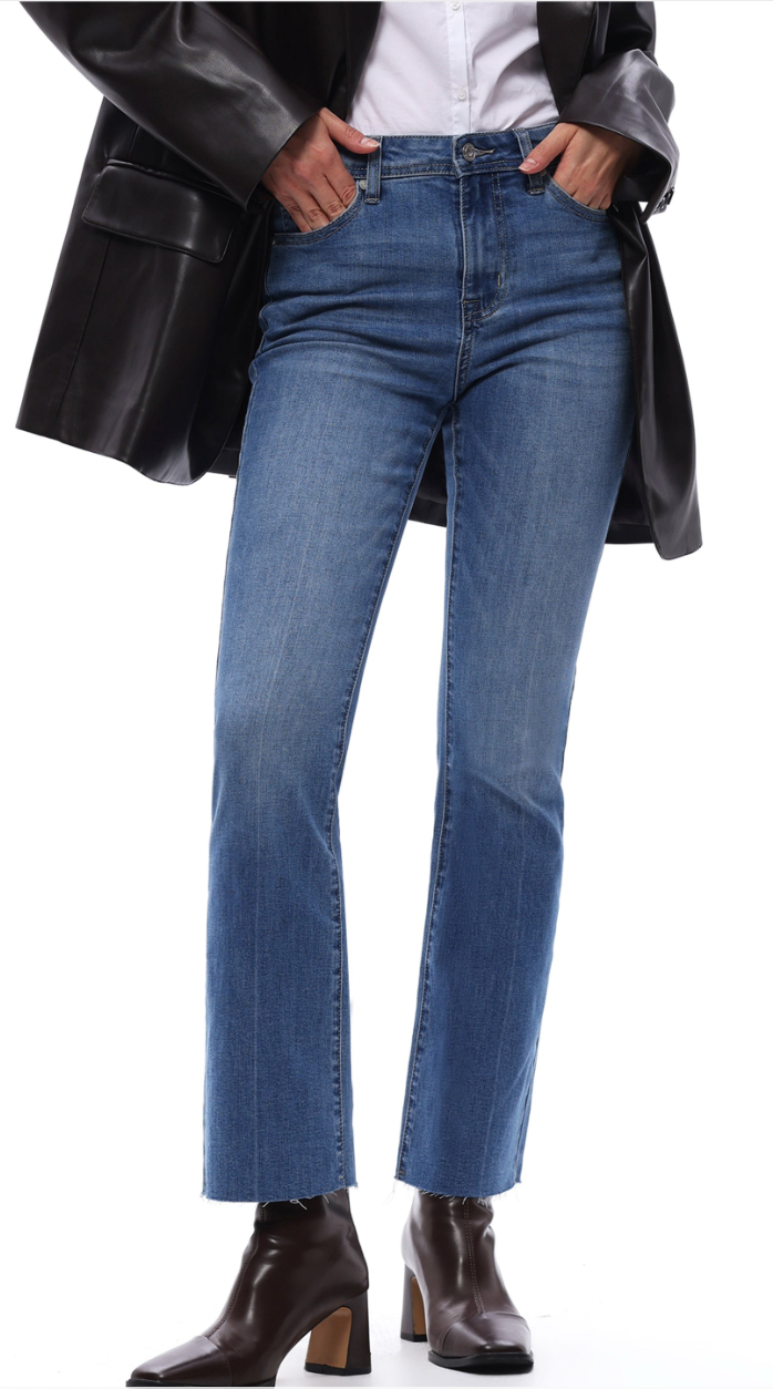 Harper Ankle Flare Jeans