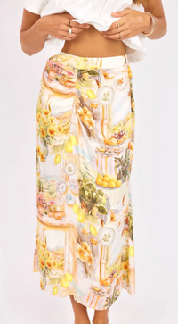 Lemoncello Midi Skirt