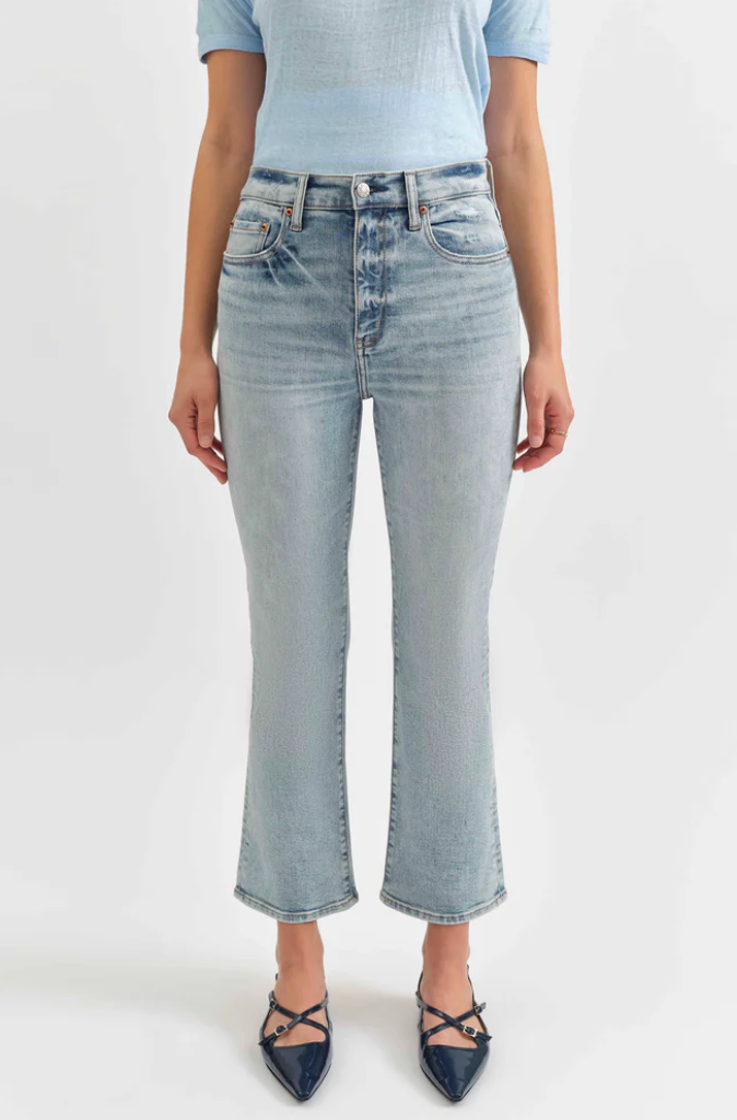 Shy Girl Cropped Ankle Flare