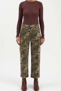 Sundaze Cropped Straight Leg Jeans