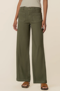 Meg Linen Pants - Forest