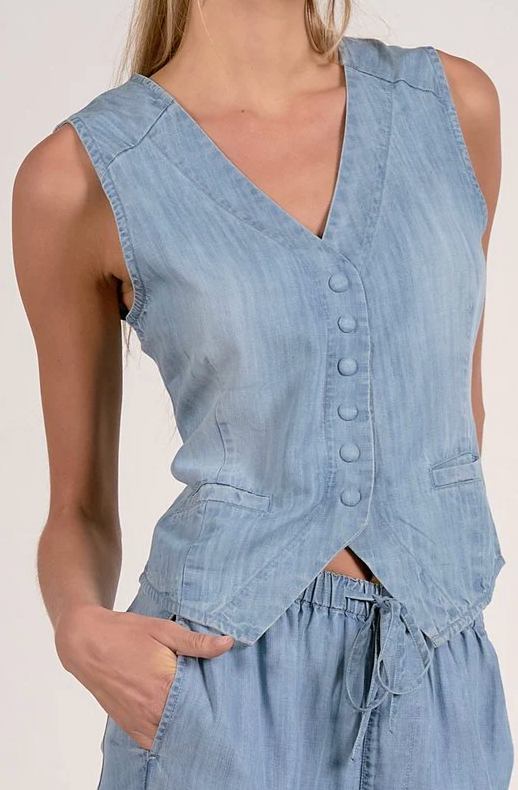 Miley Denim Vest
