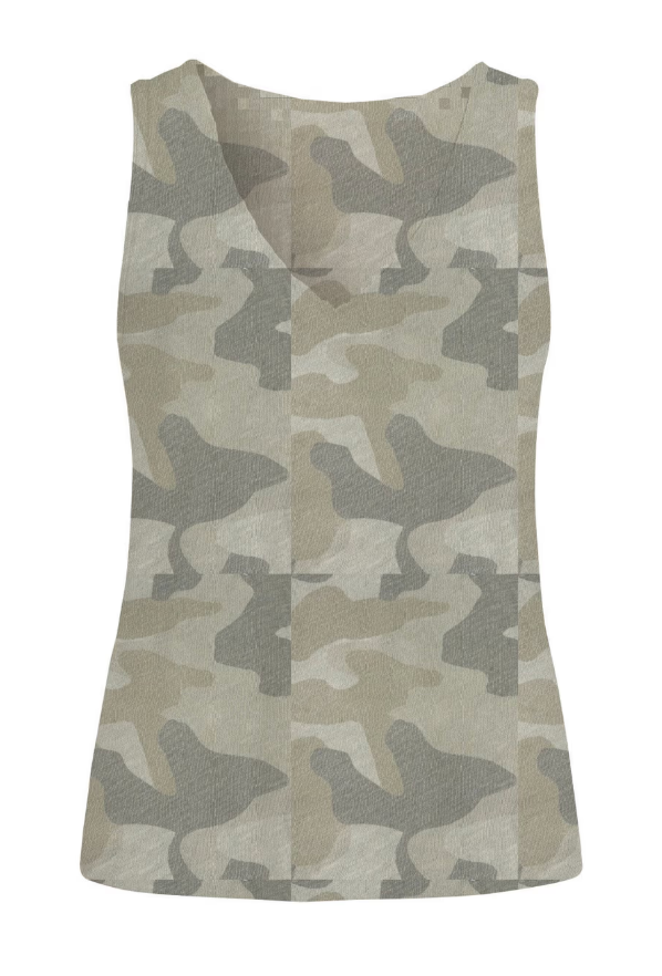 Sirena Tank Top - Camo