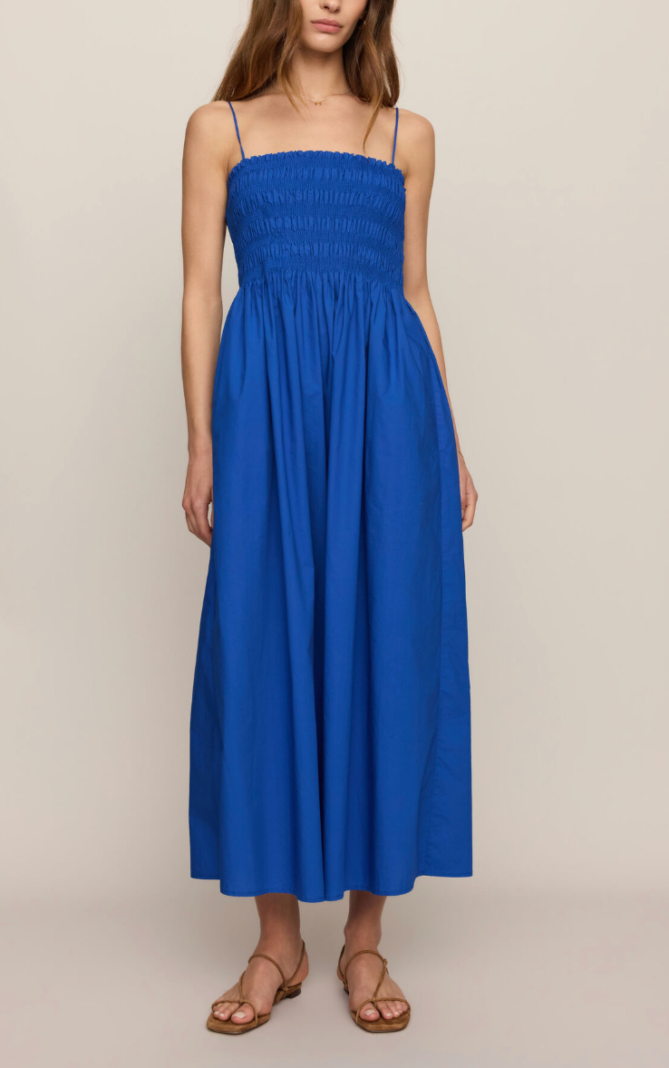 Cornelia Poplin Midi Dress