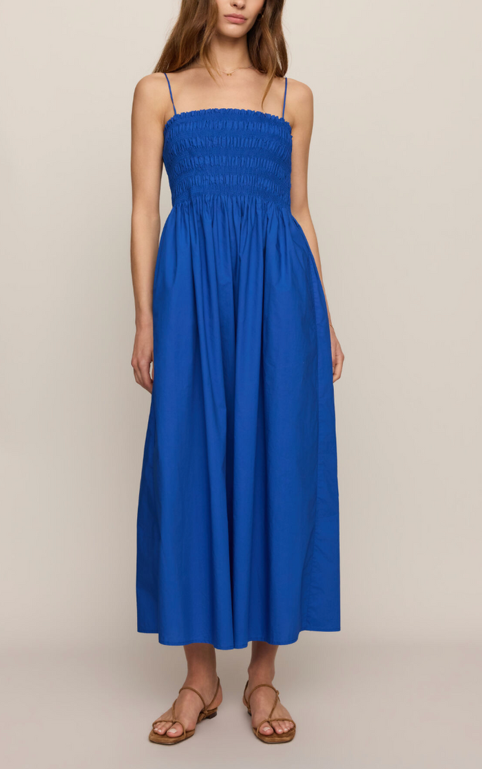 Cornelia Poplin Midi Dress