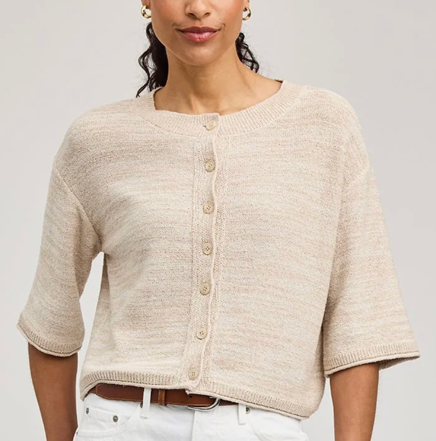 Genevieve Cardigan - Linen