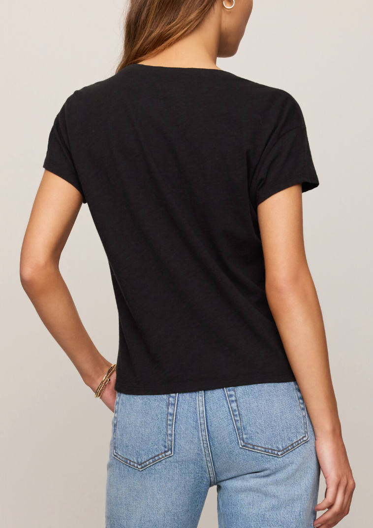 Modern Slub Tee - Black