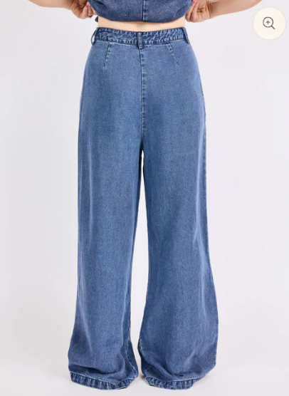 Its Pouring Pleated Wide Leg Pants