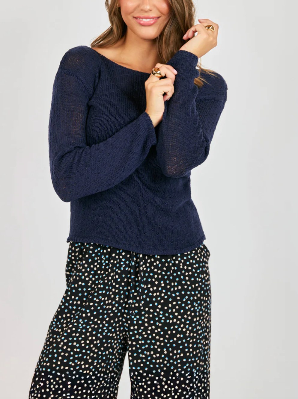 Always Here Sweater - Blue