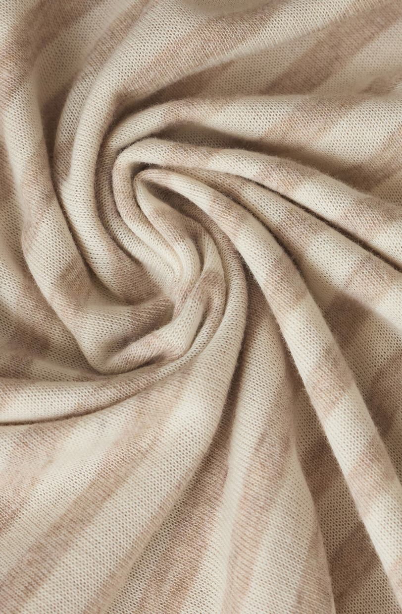 Tourist Striped Tee - Beige