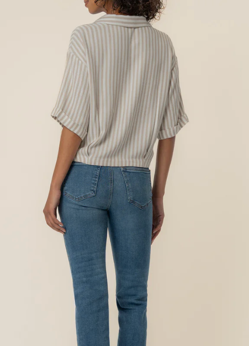 Donna Striped Top