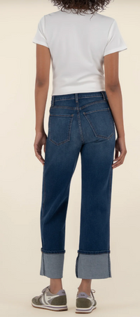 Sienna High Rise Straight Leg - Dark Wash