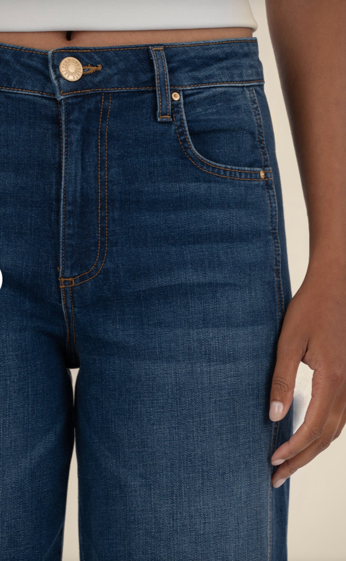 Sienna High Rise Straight Leg - Dark Wash