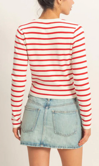 Scarlett Stripped Cardigan