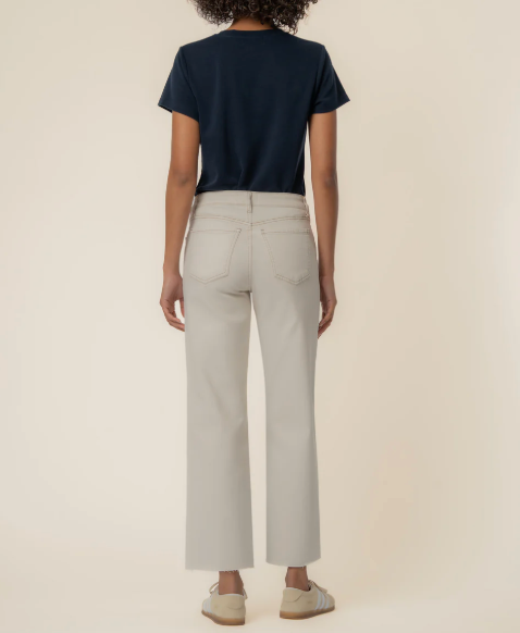 Charlotte High Rise Jeans - Cream