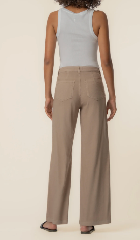 Meg Linen Pants - Khaki