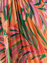 Sunset Ridge Pleated Midi Dress