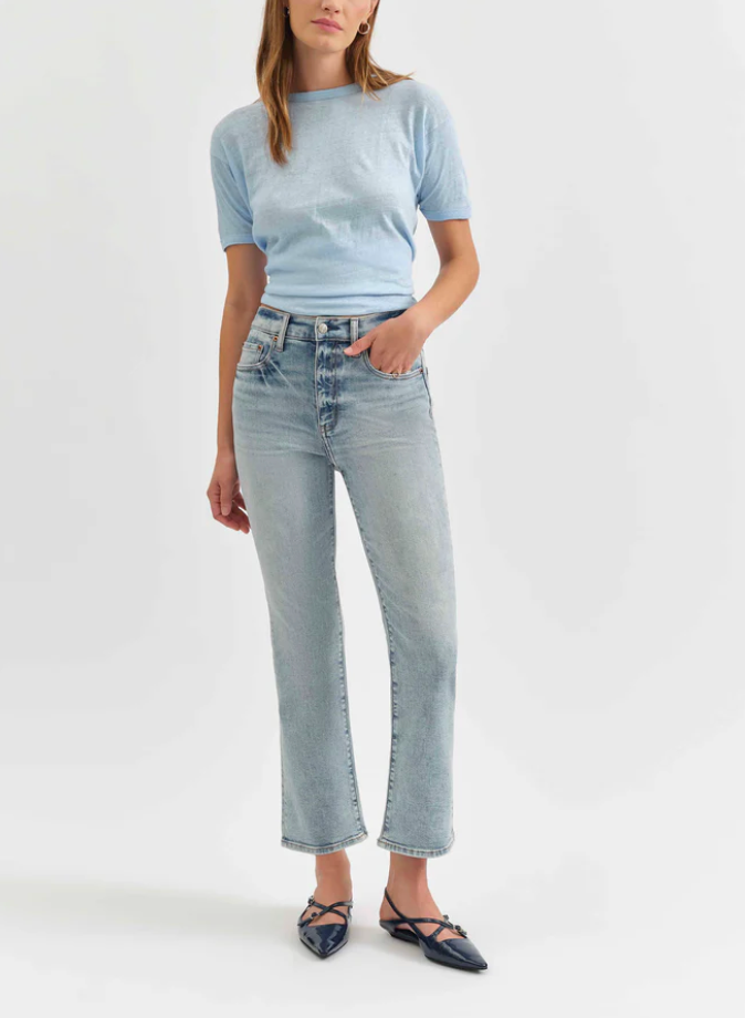 Shy Girl Cropped Ankle Flare