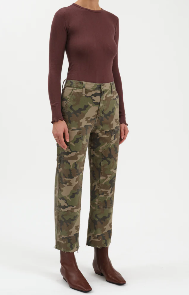 Sundaze Cropped Straight Leg Jeans