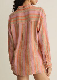 Perfect Striped Button Up
