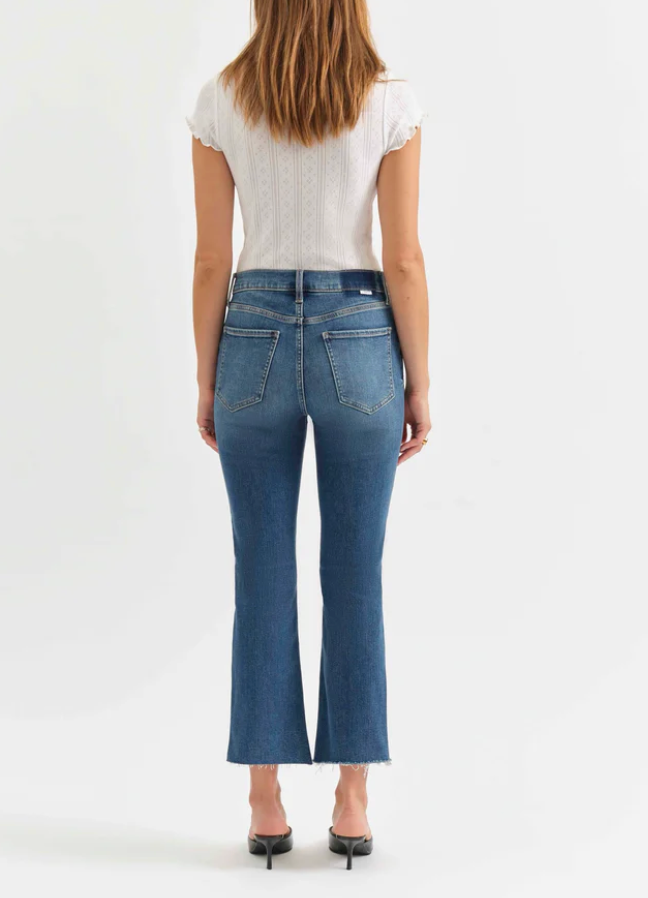 Shy Girl High Rise Ankle Flare - Influencer