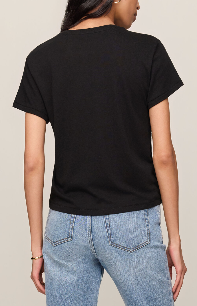 Tourist Knit Jersey Tee - Black